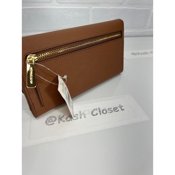 Michael kors wallet trifold large jet set travel luggage - Picture 2 of 6